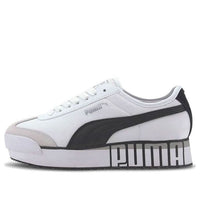 (WMNS) PUMA Roma Amor Logo 'White Black' 372113-03