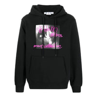 Off-White Graphic-Print Hoodie OMBB097F22FLE0131068