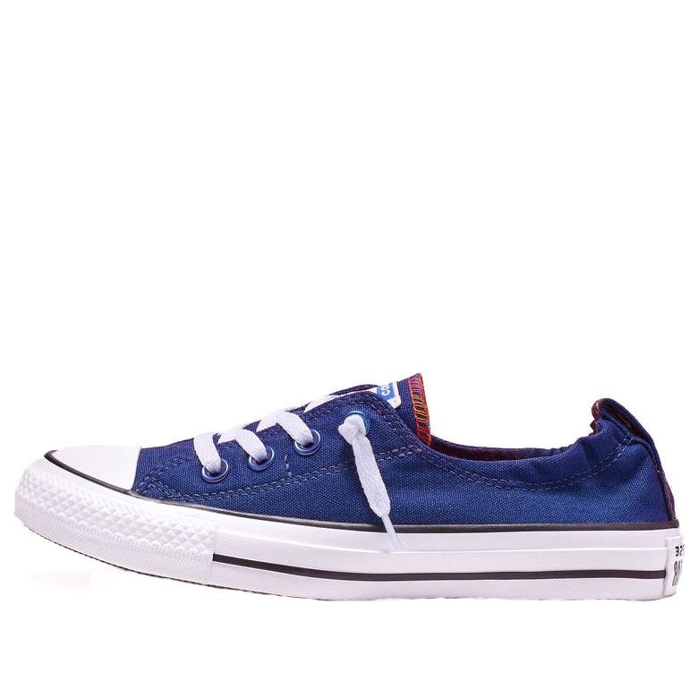 (WMNS) Converse Chuck Taylor All Star Shoreline Slip Low Top Canvas Blue White 565443F