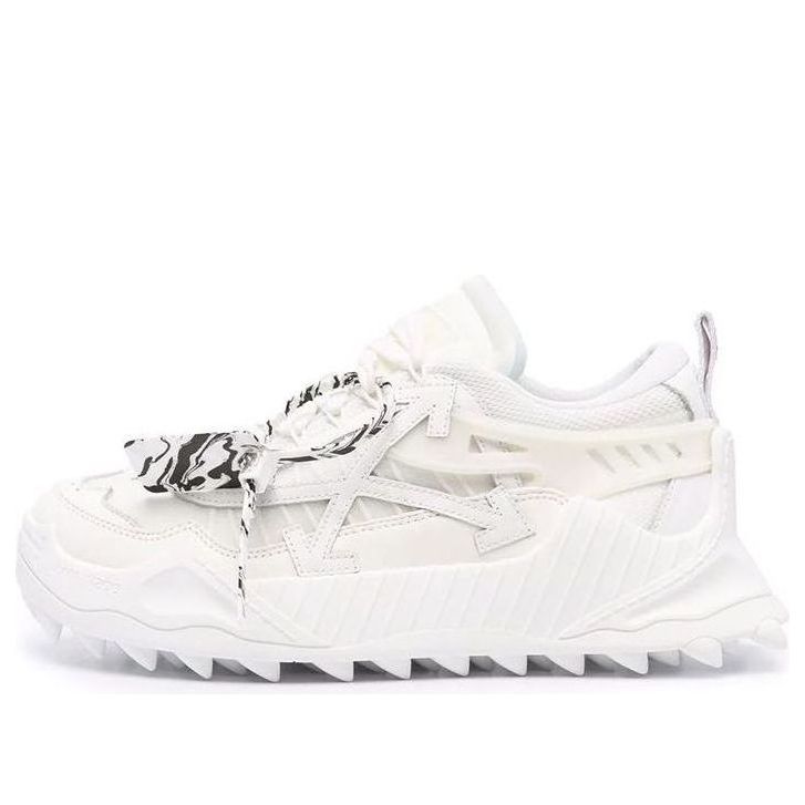 Off-White Low-Top Running Shoes White OMIA139F21FAB0020101