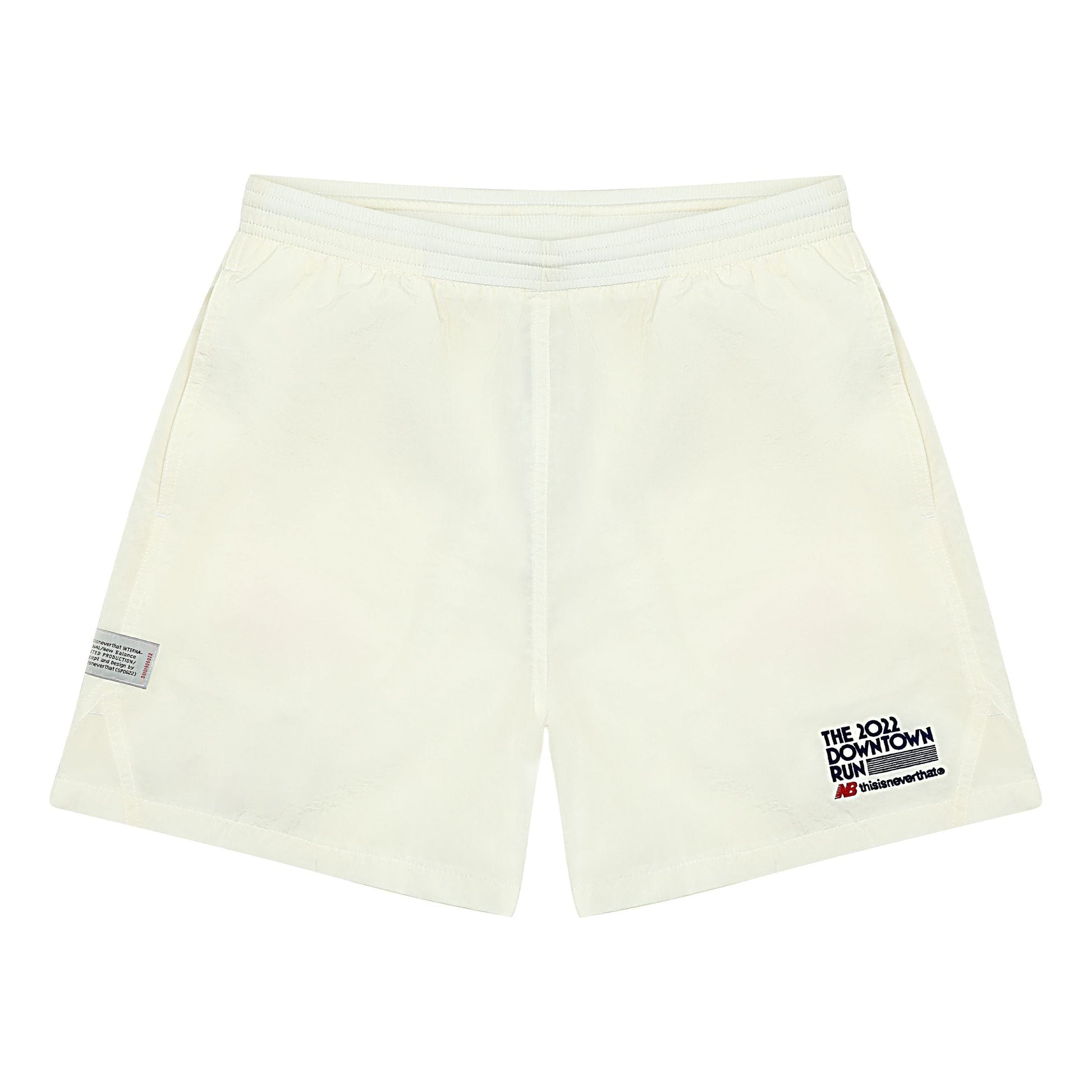New Balance x Thisisneverthat Woven Shorts Asia Sizing 'White' NVC3L013-WT