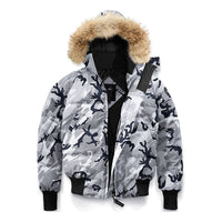 Canada Goose Savona Black Label Pilot Down Jacket For Grey 7900LB-729