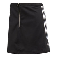 (WMNS) adidas Originals Retro Throwback 3-stripes Mini Skirt 'Black' FM1975