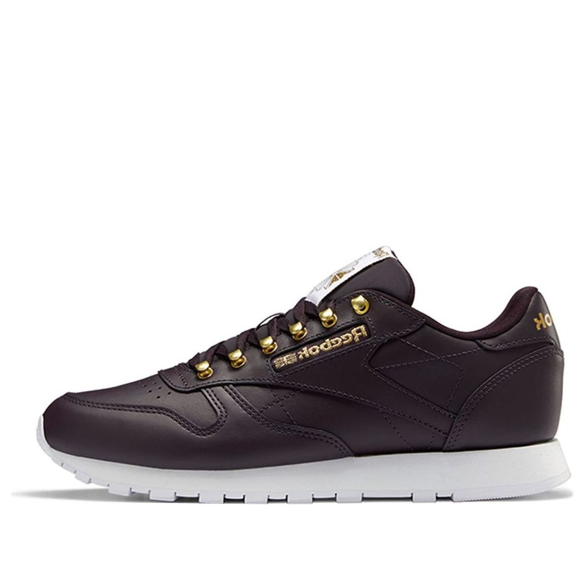 (WMNS) Reebok Classic Leather Black/Gold FW1258