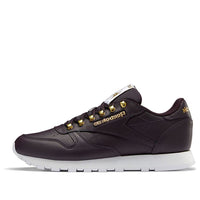 (WMNS) Reebok Classic Leather Black/Gold FW1258