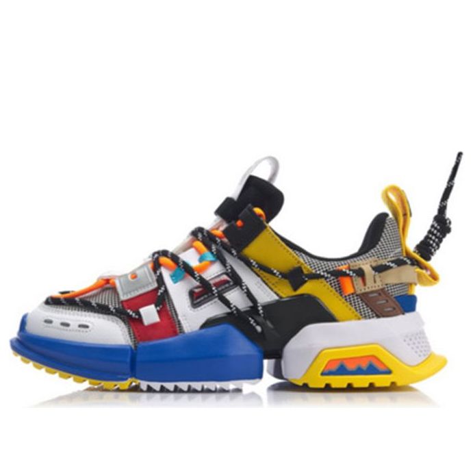 (WMNS) Li-Ning Titan x 2019 New York Fashion Week 'Yellow Blue' AGLP088-2