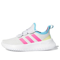 (GS) adidas Kaptir K 'White Pink Blue' FW2618