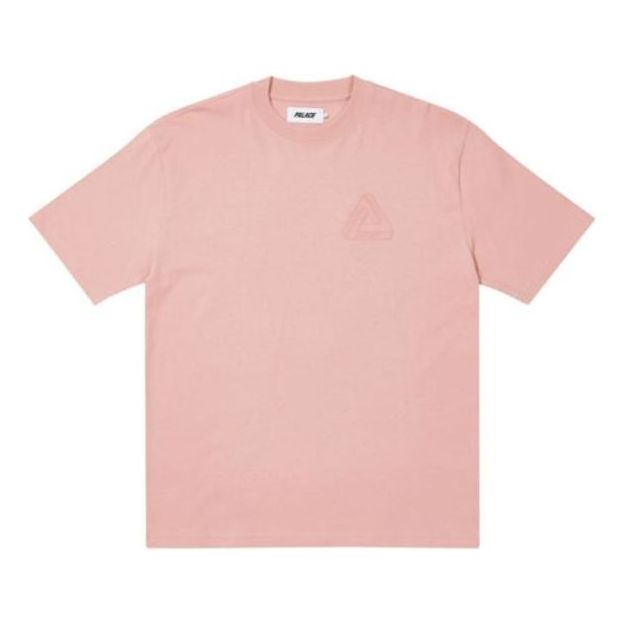 Palace SS22 Tri-ferg Embossed T-shirt 'Pink' P22ES175