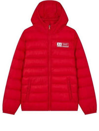 (GS) Under Armour Warm Puffer Jacket 'Racing Red' 224310714