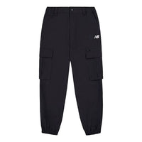 New Balance NB Small Logo Woven Track Pants Asia Sizing 'Black' NTE22071-BK