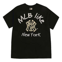 MLB New York Yankees Printing Loose Unisex Black 31TSSJ931-50L