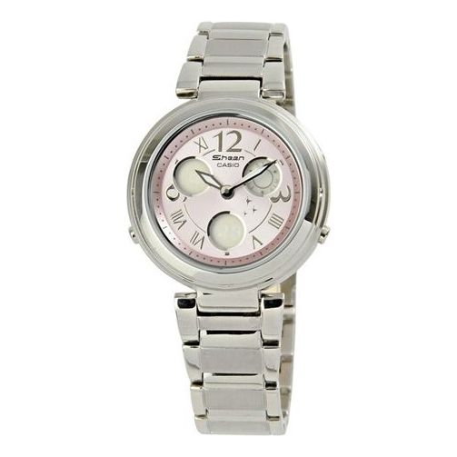 CASIO SHEEN Waterproof Stainless Steel Strap Pink Analog SHN-6010D-4ADR