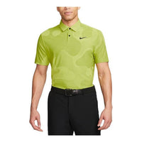 Nike Golf Dri-Fit ADV Tour Camo Shirt 'Pear' DR5312-377
