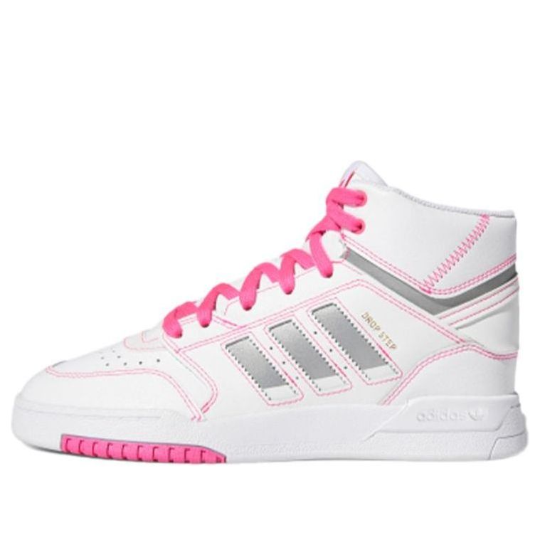 (WMNS) adidas originals Drop Step 'White Pink Gray' FV4883