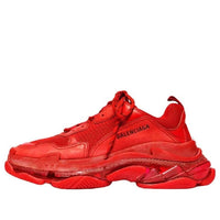 Balenciaga Triple S Clear Sole Sneaker 'Red' 2019 541624W09O16500