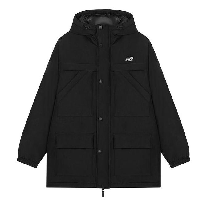 New Balance Sport Long Down Jacket Asia Sizing 'Black' AMJ33320-BK