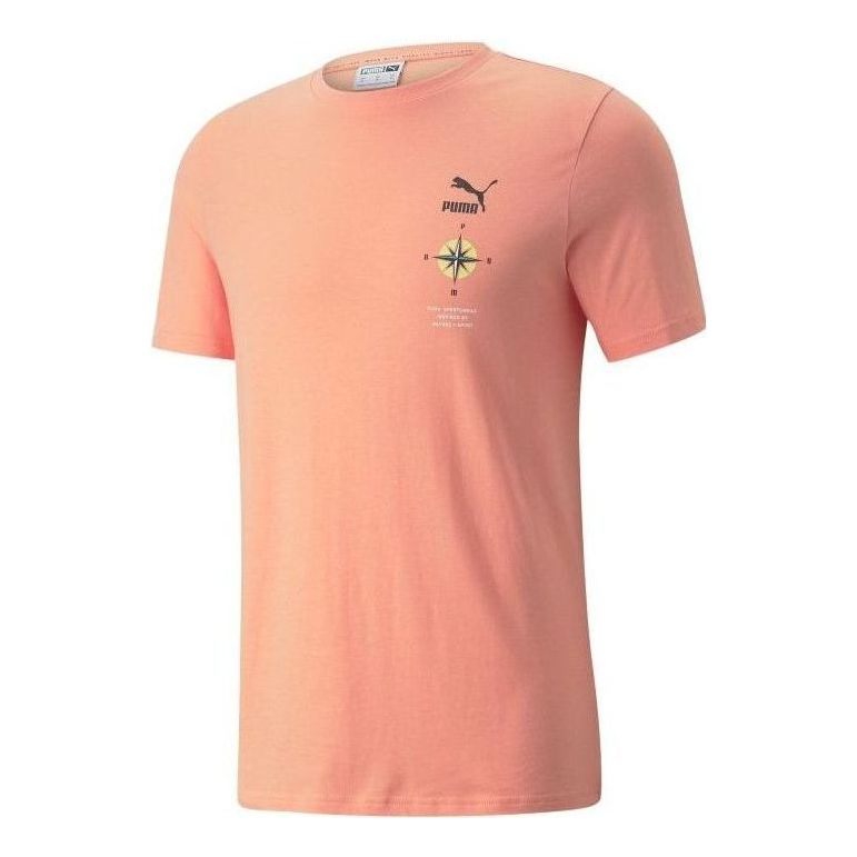 PUMA Nature Camp Graphic Tee 'Pink' 536912-28