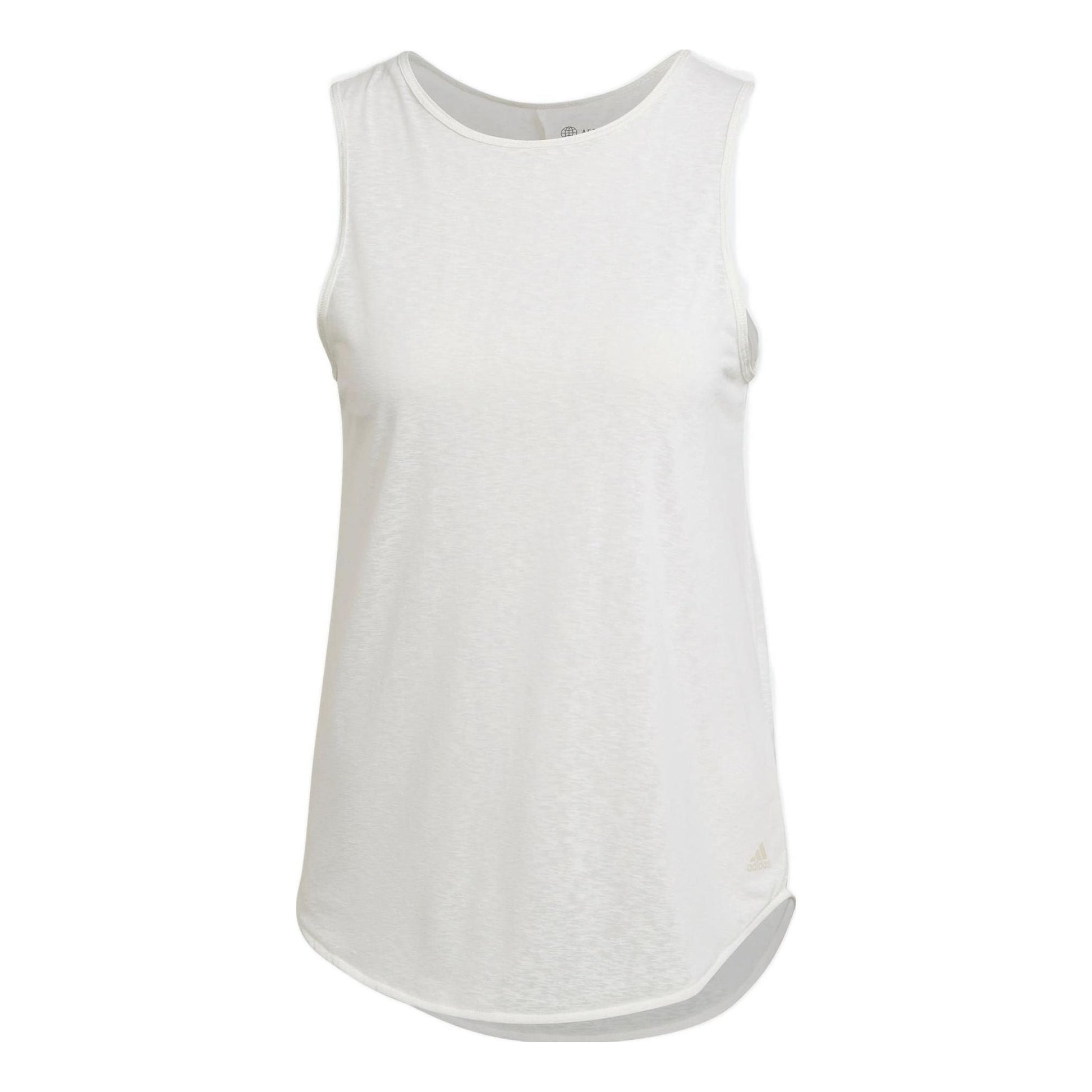 (WMNS) adidas Studio Reversible Slit Tank Top Asia Sizing 'White' HG6360