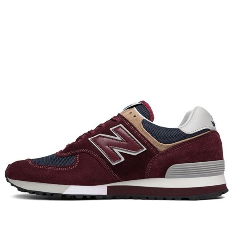 New Balance 576 Shoes Red OM576OBN