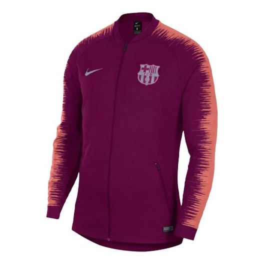 Nike FC Barcelona Player Edition Jacket 'Burgundy' 894361-669