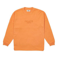 PALACE Drop Shoulder Alphabet Logo Pullover Long Sleeves Unisex Orange P20ES040