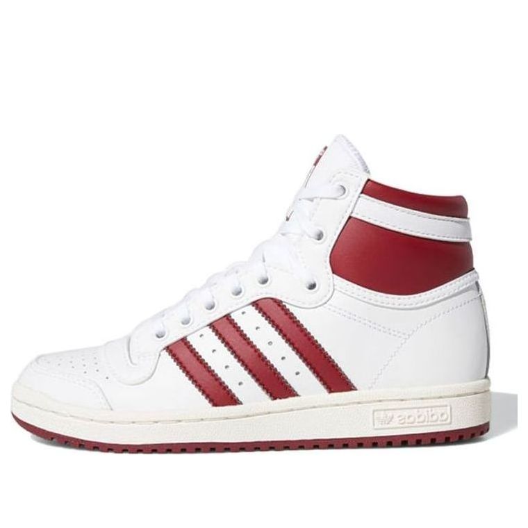 (GS) adidas Top Ten Hi J 'Collegiate Burgundy' EF7340