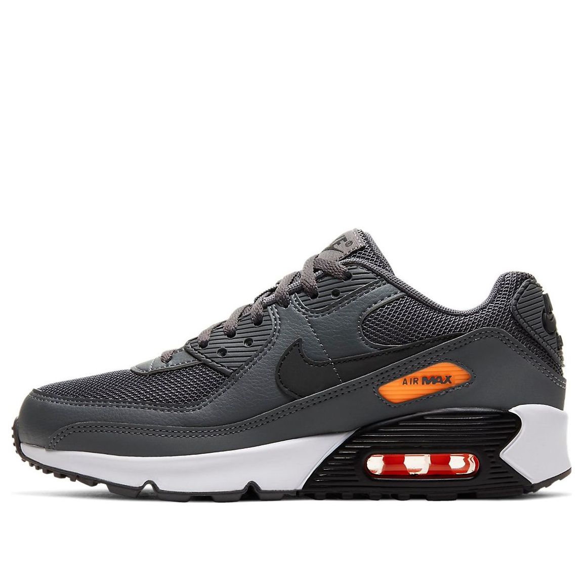 (GS) Nike Air Max 90 Grey/Orange CZ5866-002