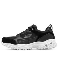 Skechers D'lites Running Shoes Black/Silver 237078-BKW