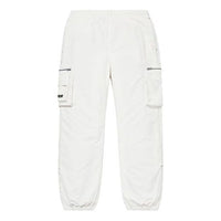 Supreme SS19 Nylon Cargo Pant Casual Jogger Pants White SUP-SS19-10288