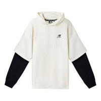 New Balance Splicing Casual Pullover Couple Style White NCA3S523-IV
