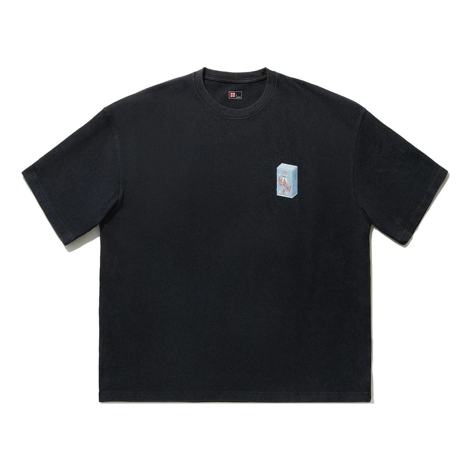 Li-Ning x Phil Hackett Graphic T-shirt 'Black' AHSU199-3