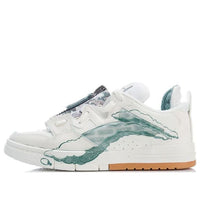 (WMNS) Li-Ning Wave Pro x OG_SLICK 'White Green Brown' AECR046-1