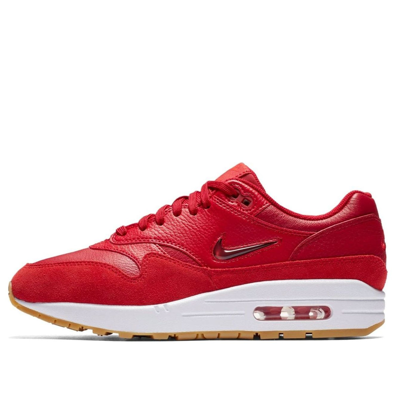 (WMNS) Nike Air Max 1 Premium Jewel 'Gym Red' AA0512-602