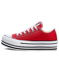 (WMNS) Converse Chuck Taylor All Star Platform Sponge Cake Sole Red White 563972C