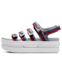 (WMNS) Nike Icon Classic Sandal 'Metallic Silver Game Royal' DH0224-003