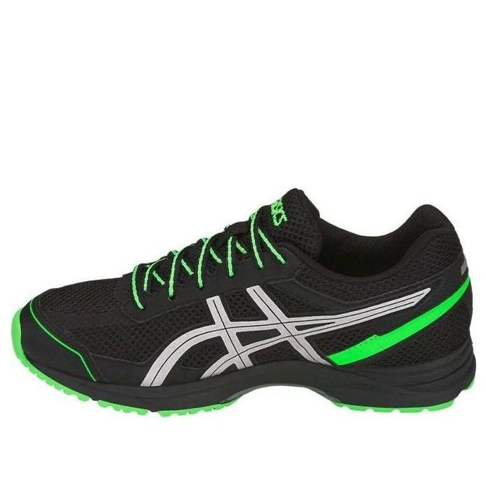 (GS) ASICS Geljayhawk JR. 3 'Black Green' TKJ132-001