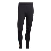 adidas Slim Fit  Mid Waist Sports Pants Men's Black HC1414