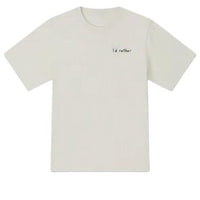 (WMNS) Converse Summer Verbiage T-Shirt Asia Sizing 'White' 10027223-A01