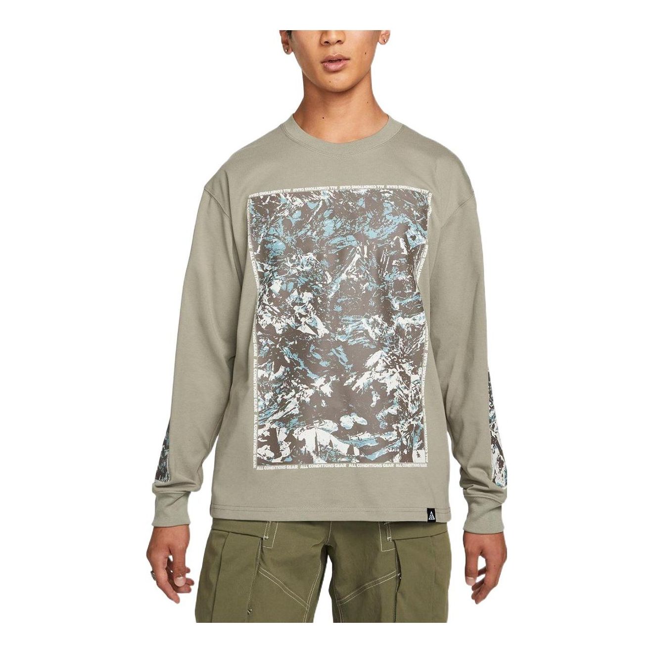 Nike ACG Cave Long Sleeves Tee 'Khaki' DJ5775-320