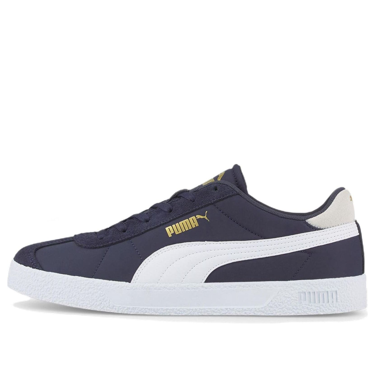 PUMA Club Nylon Casual Skateboarding Shoes Unisex Blue White 384822-03