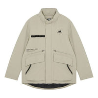 New Balance Logo Down Jacket Asia Sizing 'Beige' 5PB42191-DB