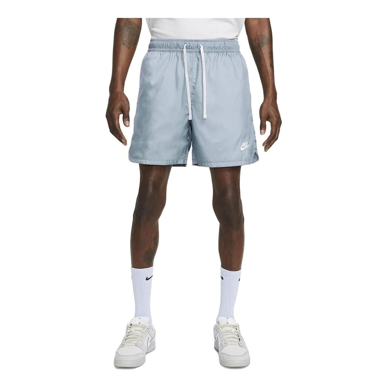 Nike Sportswear Sport Essentials Woven Lined Flow Shorts 'Blue' DM6829-493