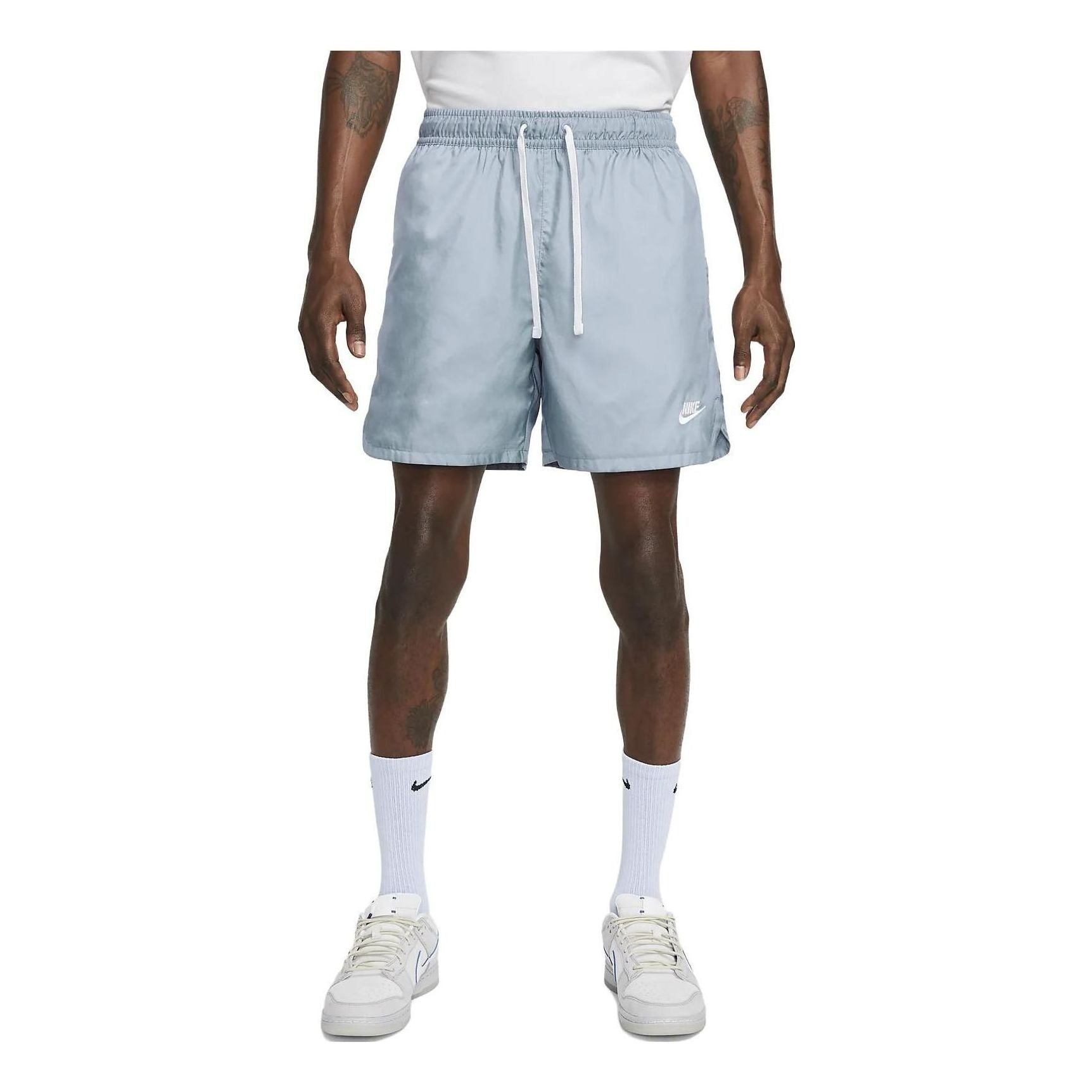 Nike Sportswear Sport Essentials Woven Lined Flow Shorts 'Blue' DM6829-493