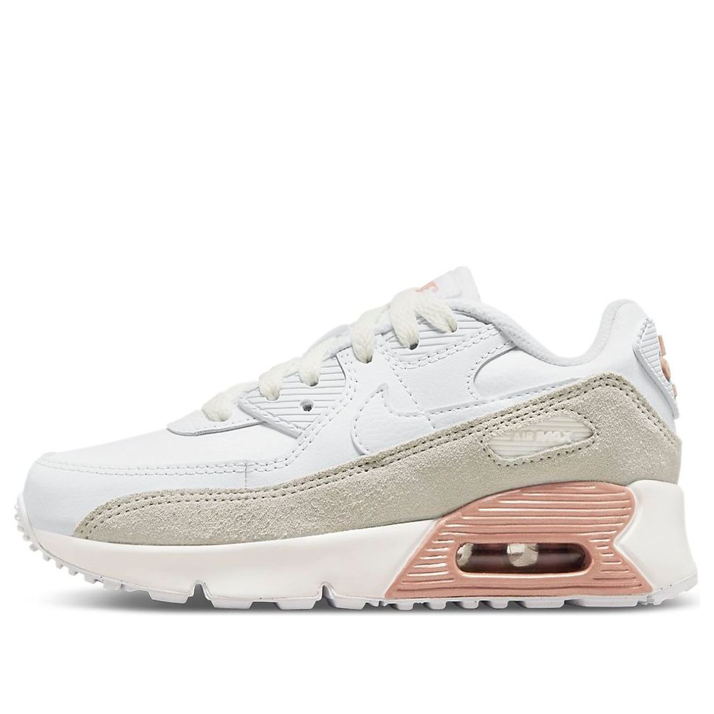 (PS) Nike Air Max 90 Leather 'White Metallic Red Bronze' CD6867-117