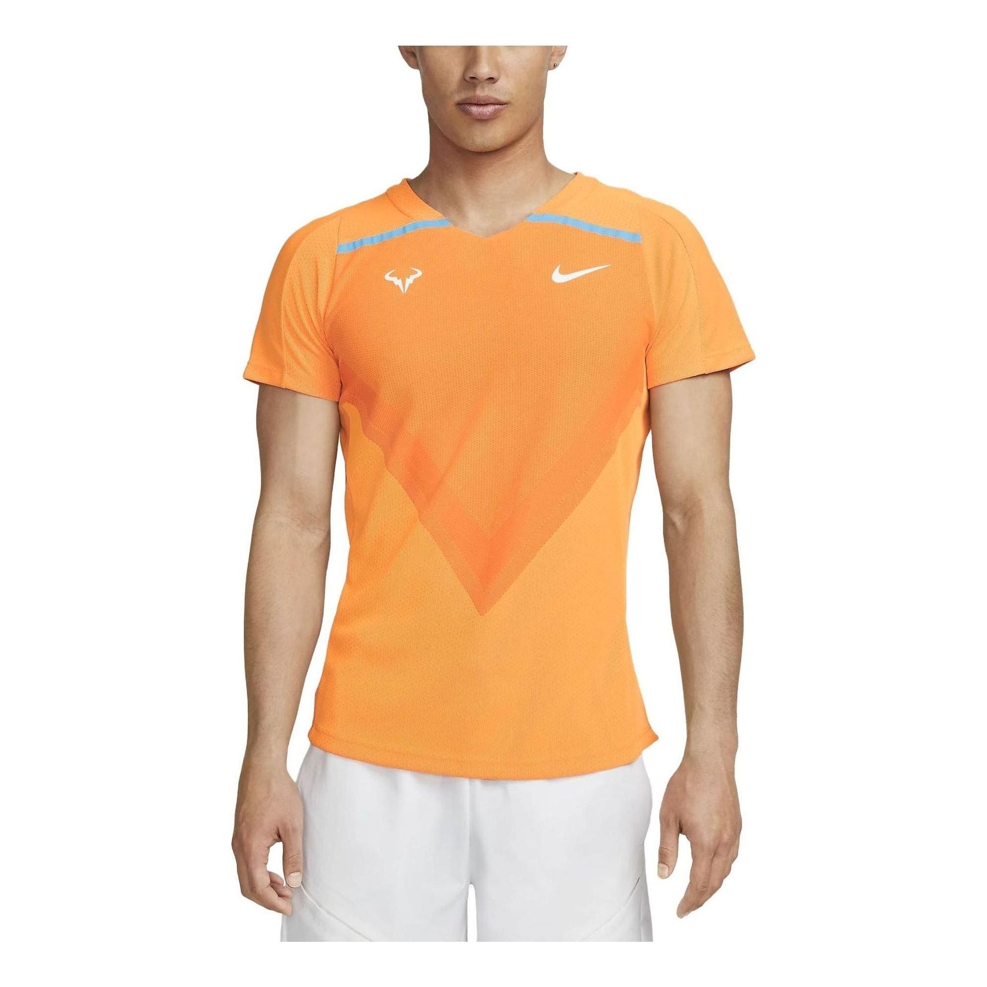 Nike Court ADV Rafa T-Shirt Asia Sizing 'Orange' DD8541-836