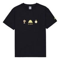 New Balance Camp Graphic T-Shirts Asia Sizing 'Black' AMT41360-BK