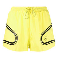 (WMNS) adidas by Stella McCartney TruePace Running Shorts Asia Sizing 'Yellow Black' HS8196