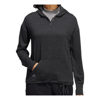 (WMNS) adidas Slub Hdy Sweatshirt 'Black' HA3476