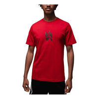 Air Jordan Graphic T-Shirt 'Red Black' FD7025-687