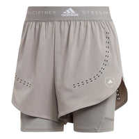 (WMNS) adidas Truepurpose Two-in-one Shorts 'Grey' HR8217